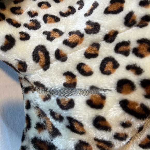 Leopard Print Faux‎ Fur Coat Small - Picture 5 of 8